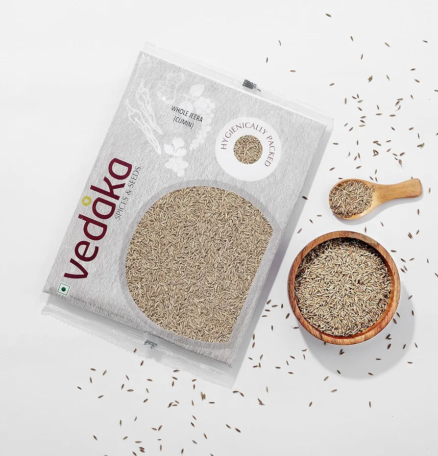 Amazon Brand - Vedaka Cumin  Seed, 500g